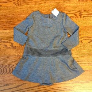 NWT Vince Drop Waist Tuxedo Dress & Matching Pantaloons size 18 months